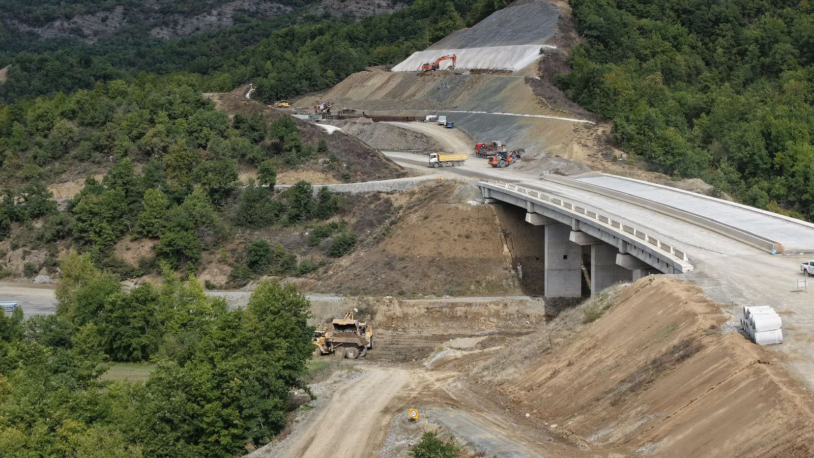 Στο 93% η κατασκευή του Βόρειου Τμήματος του Ε65